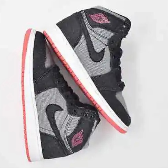 Vintage Kid’s Air Jordan 1 High Denim Sneakers
